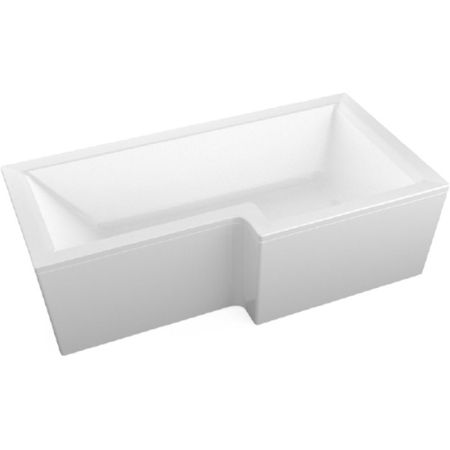 Акриловая ванна Marka One Linea 165x85 R Белая, артикул 01лин16585п