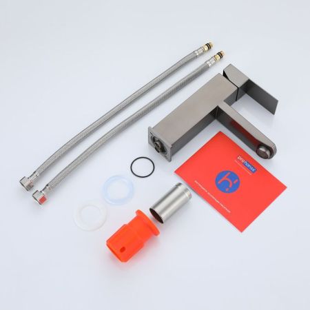 Смеситель для раковины Prohanss P30.10.09, графит