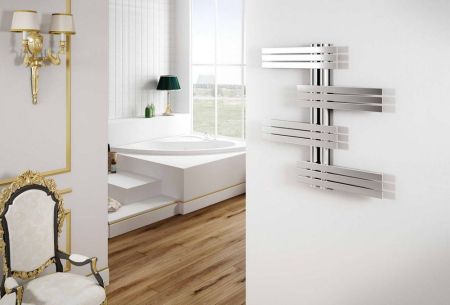 Cordivari Babyla, полотенцесушитель водяной 650/600, цвет хром, артикул 3551730130014