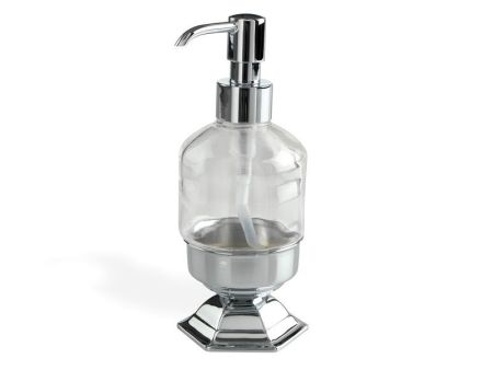 Stil Haus Marte, настольный стеклянный дозатор, цвет золото, артикул MA30AP(16)