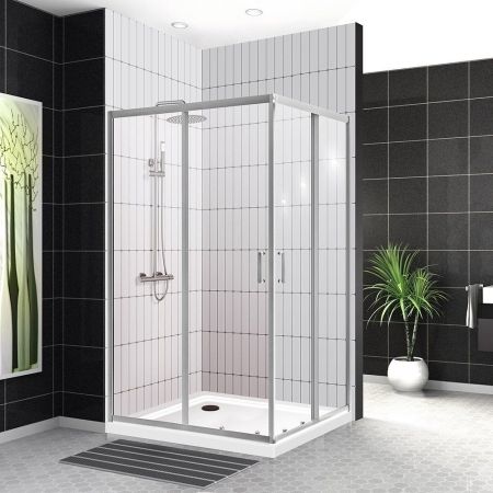 Душевой уголок BELBAGNO UNO-AH-2, артикул UNO-AH-2-120/80-C-Cr