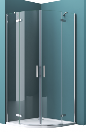 Душевой уголок BelBagno KRAFT-R-2-90-C-Cr, артикул KRAFT-R-2-90-C-Cr