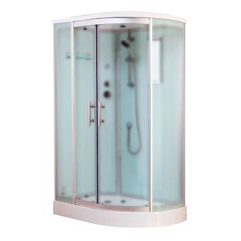 Душевая кабина Timo Standart Silver Fabric T-6602SLF, 120x85x220