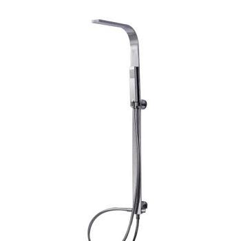 Душевой гарнитур Bravat Arc D224C-ENG, хром