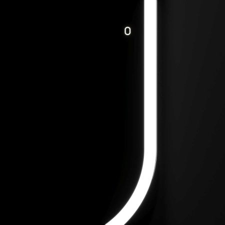 Зеркало LED VLM-2K100 500х1000 c сенсорным выключателем и диммером