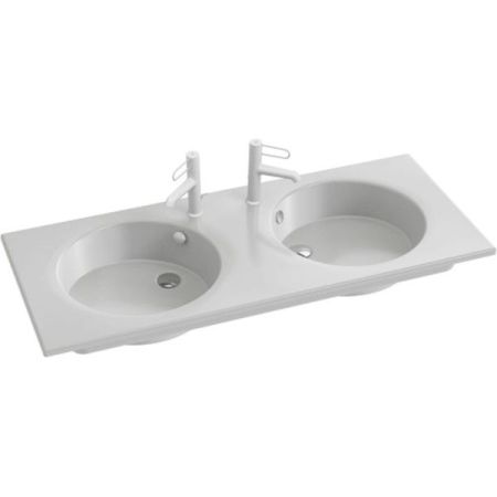 Раковина мебельная JACOB DELAFON ODEON RIVE GAUCHE EXAT112-Z-00 (встраиваемая сверху, (121*40), белы, шт, артикул EXAT112-Z-00