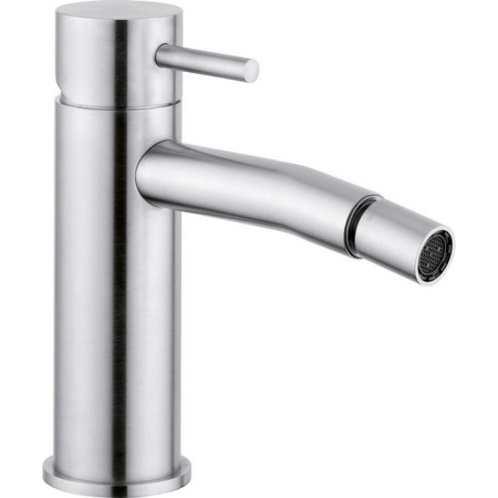 HUBER Lynox Смеситель для биде на 1 отверстие, без донного клапана, нержавеющая сталь, артикул LX000564D1