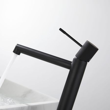 Смеситель для накладной раковины Desire VBF-1D2MB однорычажный, черный, артикул VBF-1D2MB