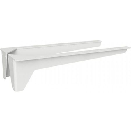 HOTEL Консоль для умывальника 400 мм, белая, максимальная нагрузка 50 кг, 2 шт.