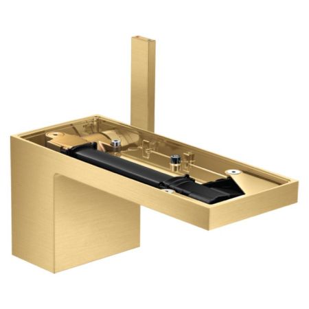 AX MyEdition Смеситель для раковины, без панели, цвет шлифованное золото, артикул 47012250