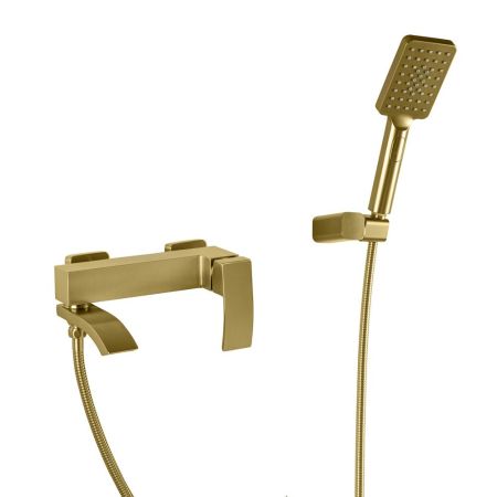 Смеситель для ванны FILARETE Waterfall FL2110MG, матовое золото, артикул FL2110MG