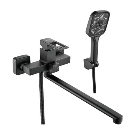 Смеситель для ванны Raffine F2296H, черный, артикул F2296H