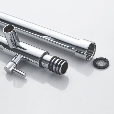 Душевая система Shevanik S6136, хром