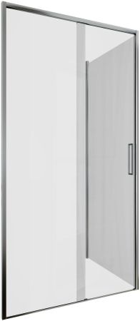 Душевой уголок Aquanet Pleasure Evo 100x80 AE65-100x80-CT профиль хром, прозрачное стекло, артикул AE65-100x80-CT