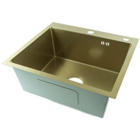 Мойка для кухни Fmark FSC5050Q, матовое золото