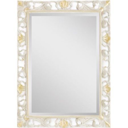 Зеркало Migliore CDB 74x58 ML.COM-70.708 Слоновая кость с золотом, артикул ML.COM-70.708.AV.DO