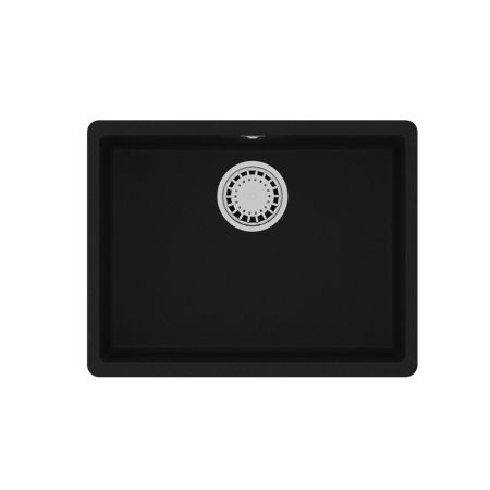 Кухонная мойка Lemark SINARA 540-U подстольного монтажа из кварцгранита цвет: Антрацит  (9910073), артикул 9910073