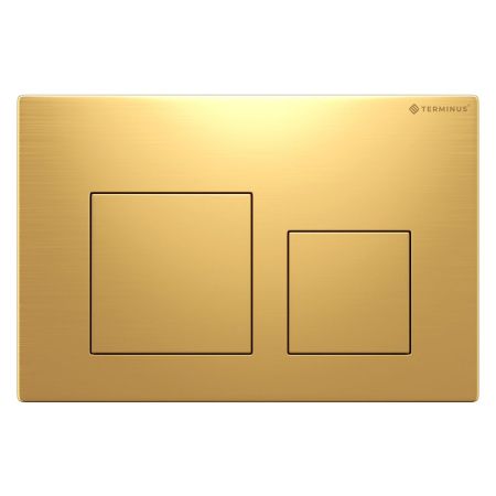 Клавиша смыва Terminus 82K24х16G, золото, артикул 82K24х16G
