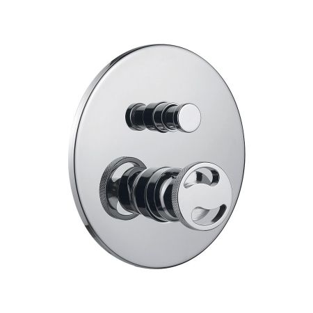 REVERSA См-ль скрытого монтажа моноком. 2-х позиционный с девиатором, хром, артикул 28191