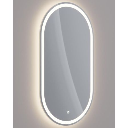 Зеркало Dreja Luno 55x100 см, белый, артикул 99.2007