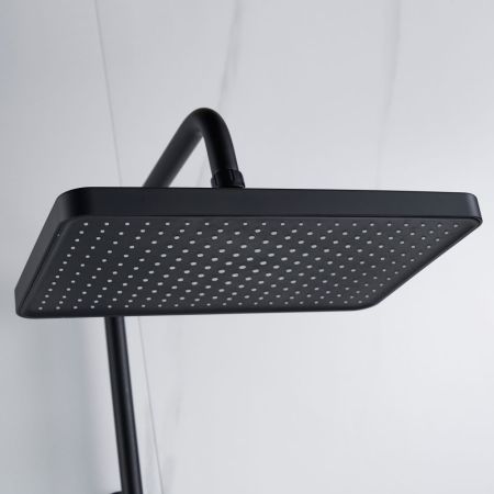 Душевая система Shevanik S4436H, черный