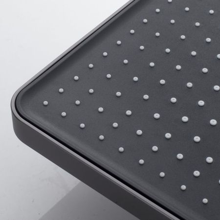 Душевая система Shevanik S4536T, оружейная сталь