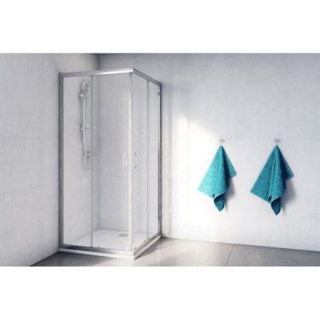 Душевое ограждение EXCELLENT Серия 201 90х90 квадрат (хром), артикул KAAC.1802.900/N