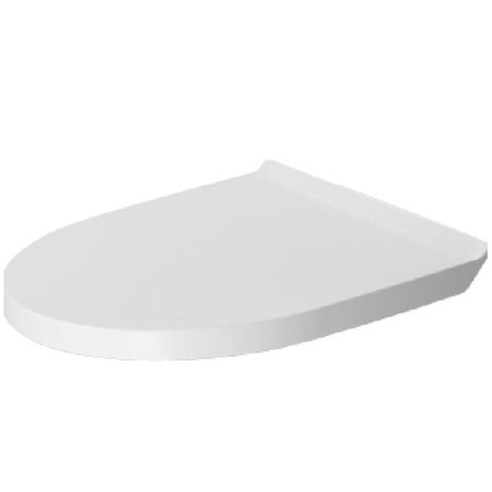 Сиденье для унитаза, Duravit, No.1, с крышкой, ширина, мм-373, глубина, мм-430, высота, мм-37, тип шарниров-SoftClose, материал шарниров-нержавеющая сталь, цвет шарниров-нержавеющая сталь, цвет-белый, артикул 0020790000