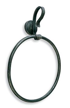 Stil Haus Flora, полотенцедержатель - кольцо, цвет античный черный