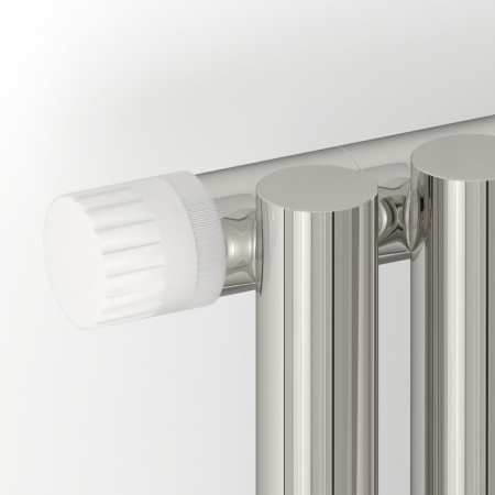 Отопительный радиатор ЭСТЕТ-1 н/ж EU50 левый 1200х180 / 4 сек (БЕЛЫЙ), артикул 12-0310-1204