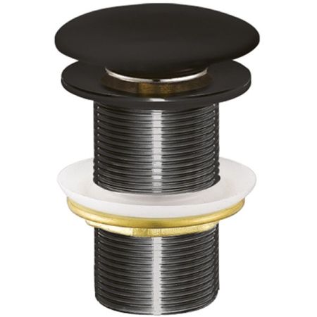 Донный клапан Creavit SF032-S click-clack Черный, артикул SF032-S