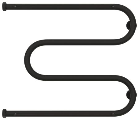 Полотенцесушитель водяной "М-обр.+" 2П 500х650 Н. Г. 1" (МУАР Темный Титан), артикул 15-4008-5065