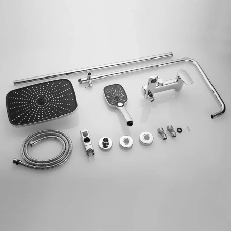 Душевая система Shevanik S8536, хром
