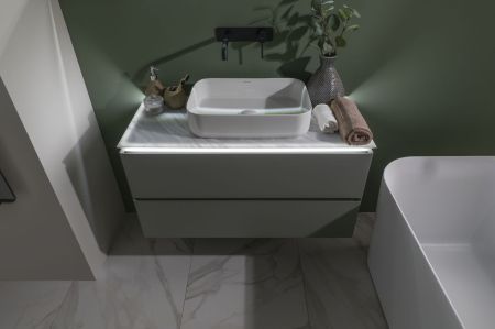 Тумба под раковину Allen Brau Infinity 100 1.21003.CGM олива матовый, артикул 1.21003.CGM