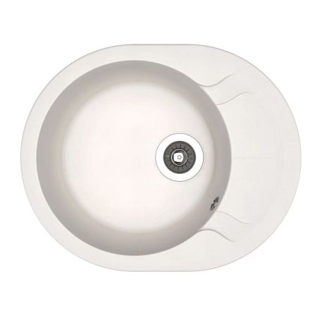 Кухонная мойка Dr. Gans БЕРТА 25.040.B0580.401, белый, артикул 25.040.B0580.401