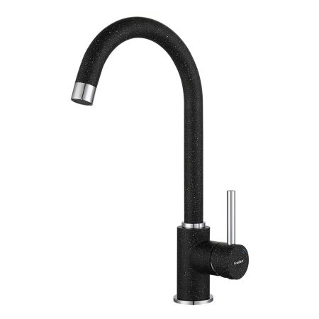 Смеситель для кухни GranFest 3650, черный