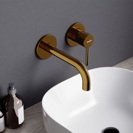 360260600 Scandinavian Pure, встраиваемый смеситель для раковины, золото, артикул 360260600