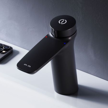 F50A02522 Inspire V2.0, TouchReel см-ль, излив 125 мм, черный, шт., артикул F50A02522