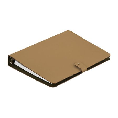 ADJ Блокнот А5, 16,5x25 см., цвет: горчичный/оливковый, артикул 1625.40/55