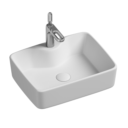 Умывальник чаша накладная прямоугольная Element 480*370*130мм CN6033, артикул CN6033