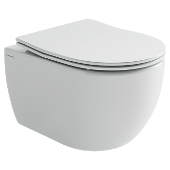 Подвесной унитаз Игра (Play) Торнадо 49 см сиденье микролифт крепления белый арт CN3001T