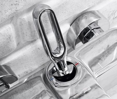 Смеситель для ванны WasserKRAFT Kammel 1801 Хром, артикул 1801