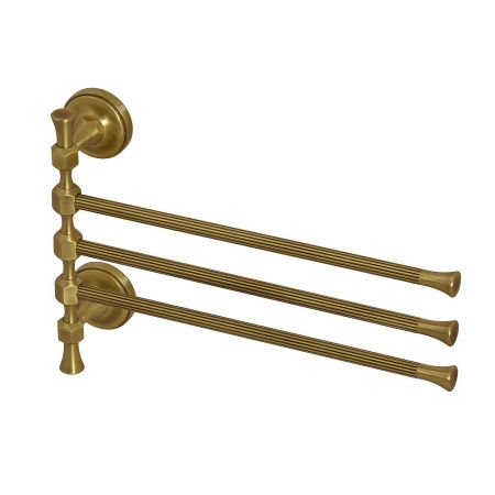 FORTUNA Полотенцедержатель тройной поворотный L32 x h24 cm, бронза, артикул 27677