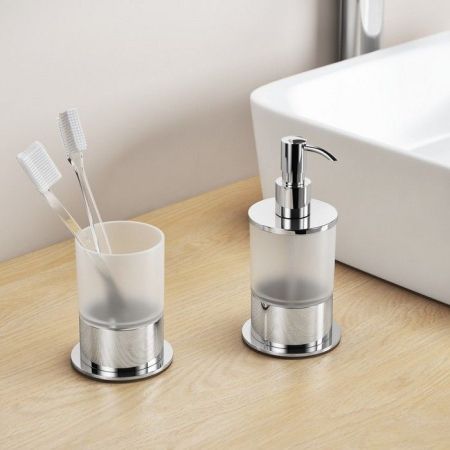 Стакан настольный EXCELLENT Kobo (хром), артикул DOEX.1714CR