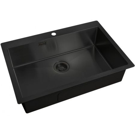 Кухонная мойка ZorG Light Grafit ZL R 750510 GRAFIT Графит, артикул ZL R 750510 GRAFIT