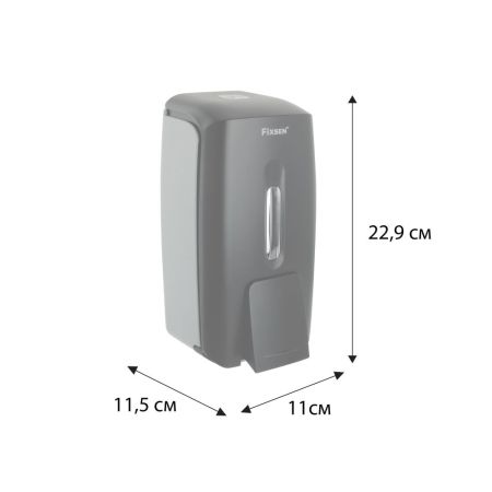 Дозатор жидкого мыла FIXSEN HOTEL FX-31012K, черный, артикул FX-31012K