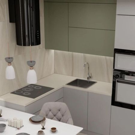 Смеситель для кухни Knotlor KN-11, хром, артикул KN-11