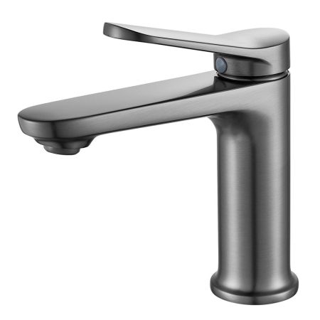 Смеситель для раковины Shevanik S4301T, оружейная сталь, артикул S4301T