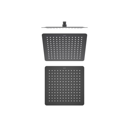 Квадратный верхний душ  300*300*2 мм AQUATEK, матовый черный AQ2074MB, артикул AQ2074MB