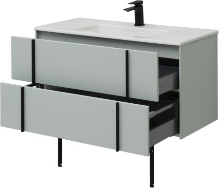 Тумба под раковину Allen Brau Reality 100 1.32007.PWM папирус матовый, артикул 1.32007.PWM